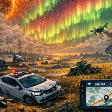 Солнце решило сыграть в GTA