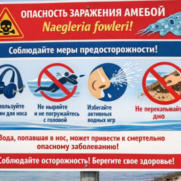 Подтверждения еще одного случая заболевания, вызванного амебой Naegleria fowleri